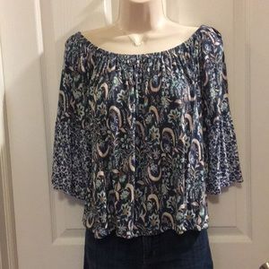 Lucky off the shoulder top, Size XS